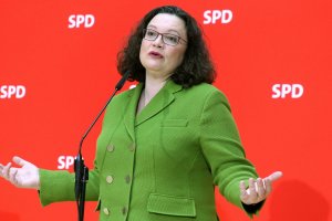 SPD Genel Başkanı Nahles’ten istifa edeceğini açıkladı