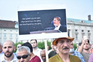Avusturya’da Mursi için gösteri düzenlendi