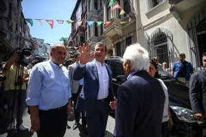 Ekrem İmamoğlu'ndan HDP'ye ziyaret