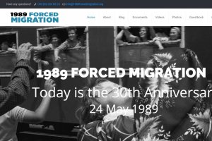 1989 Zorunlu Göç’ün 30. Yılı Özel Web sitesi yayında