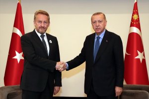  Cumhurbaşkanı Recep Tayyip Erdoğan, Bakir İzetbegovic ile görüştü