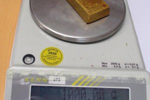 225 bin euro değerinde altın yakalandı