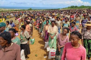 Madagaskar'da Türk insani yardım kurumlarınden 5 bin aileye gıda yardımı 