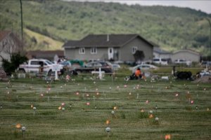 Kanada'da 2 eski kilise okulu bahçesinde 54 yeni mezar bulundu