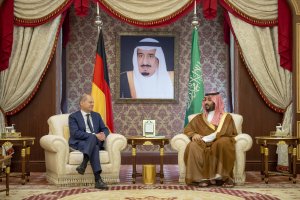 Başbakan Olaf Scholz Suudi Arabistan Veliaht Prensi ile görüştü