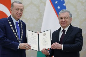 Cumhurbaşkanı Erdoğan, Özbekistan'da 