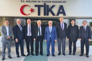 TİKA'ya Rumeli Türkleri Vakfından ziyaret