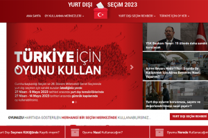 YTB'nin yurt dışı seçmenler için hazırladığı internet sitesi hizmete açıldı