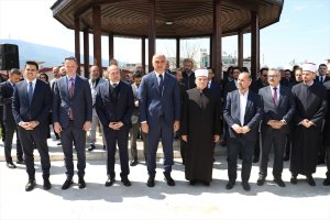 Bakan Ersoy, Üsküp’te Sultan Murat Camisi'nin açılışını yaptı