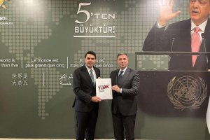 YTB Başkanı Eren’den AK Parti Genel Başkan Yardımcısı Sırakaya'ya ziyaret