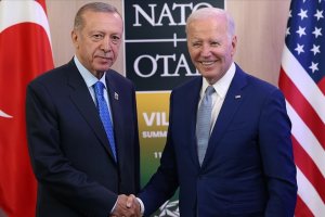 Cumhurbaşkanı Erdoğan, ABD Başkanı Joe Biden Vilnius'taki NATO Zirvesi kapsamında bir araya geldi